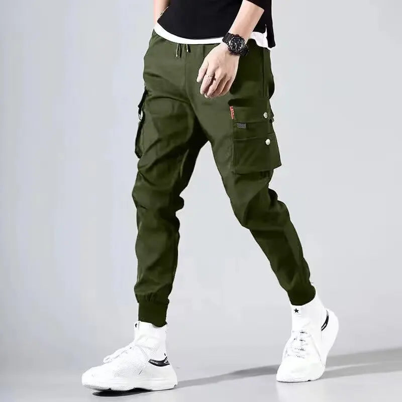 Pantalon de travail homme 2025, pantalon tactique, vêtements de travail, pantalon d'entraînement décontracté multi-poches, pantalon décontracté pour jogging et randonnée